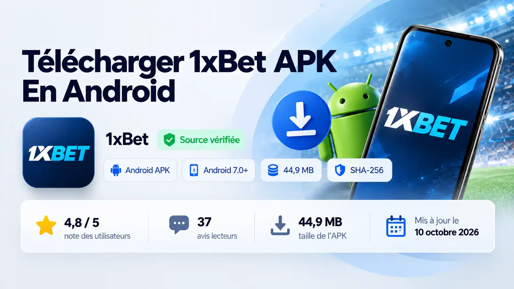 Télécharger 1xBet APK Et Application Mobile En Android